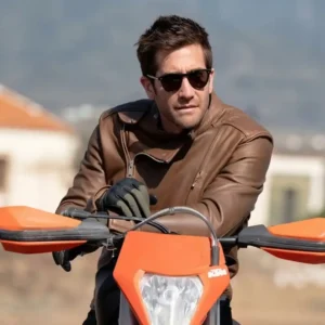 Gyllenhaal leather jacket