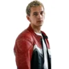 Ignacy liss red leather jacket