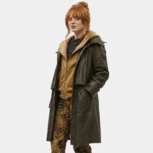 Jean grey leather coat