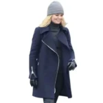 Once Upon A Time Jennifer Morrison Blue Wool Coat