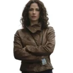 Warehouse 13 Joanne Kelly Brown Leather Jacket