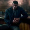 John stewart black bomber jacket
