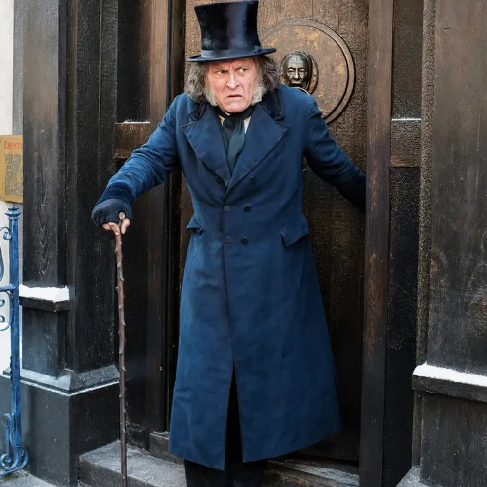 Johnny depp blue coat
