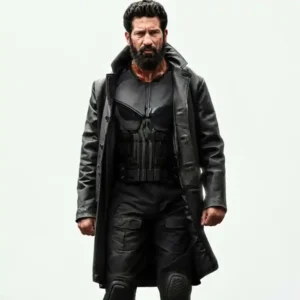 Jon bernthal leather coat