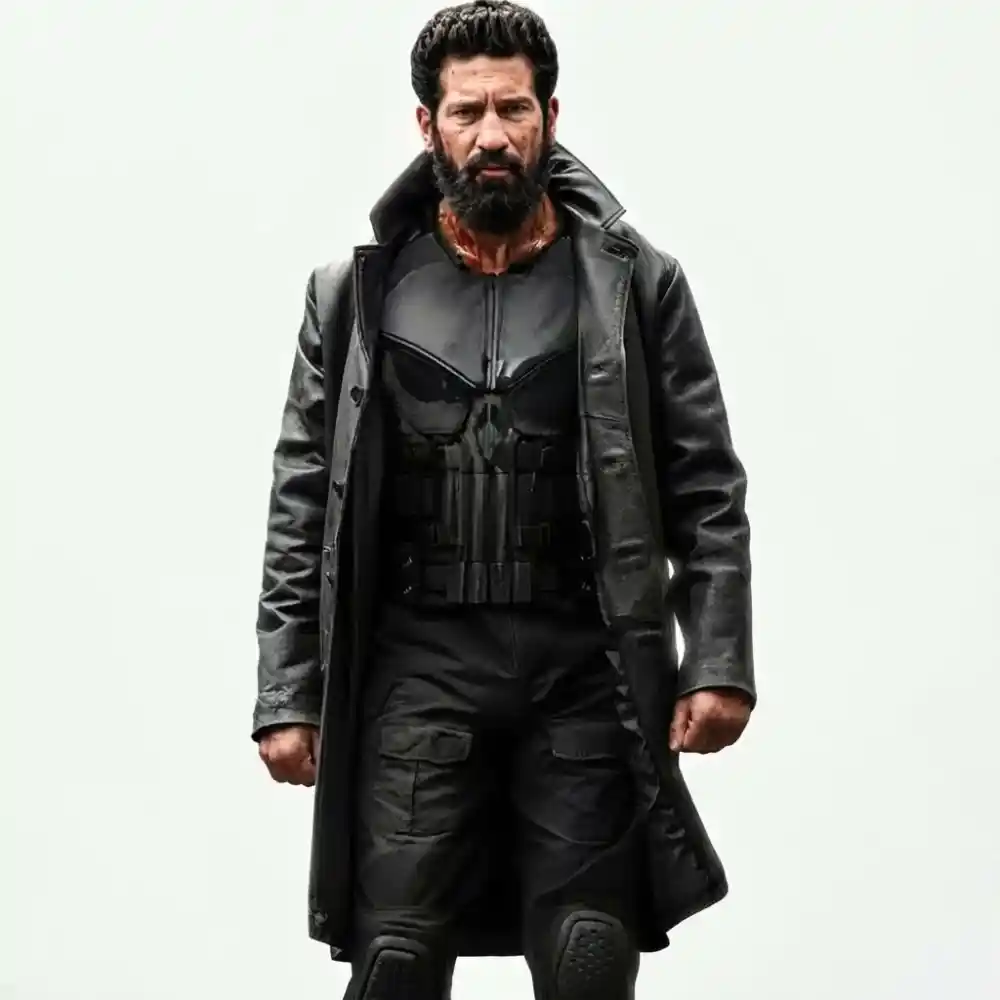 Jon bernthal leather coat