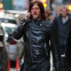 Judas black leather jacket