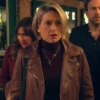 Karen newman leather jacket