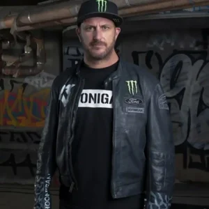 Ken block leather jacket