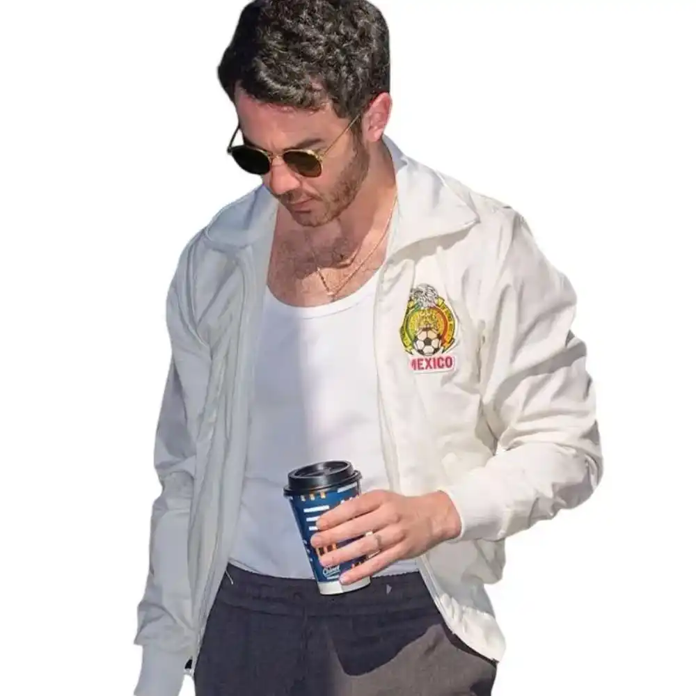 Kevin jonas white jacket