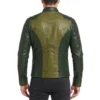 Kyle chandler green leather jacket