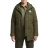 Lanterns green parka coat