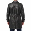 Lieutenant savick black leather coat