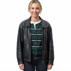 Lucy freyer leather jacket