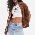 Adults Season 01 Lucy Freyer Suede Jacket
