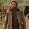 Luke bracey brown jacket