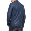 Man of steel leather jacket
