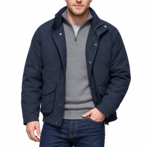Mark kimball navy cotton jacket
