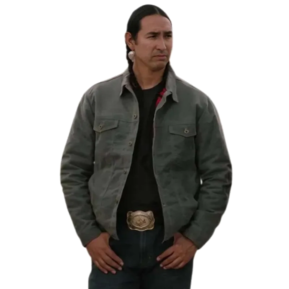 Marshals grey cotton jacket