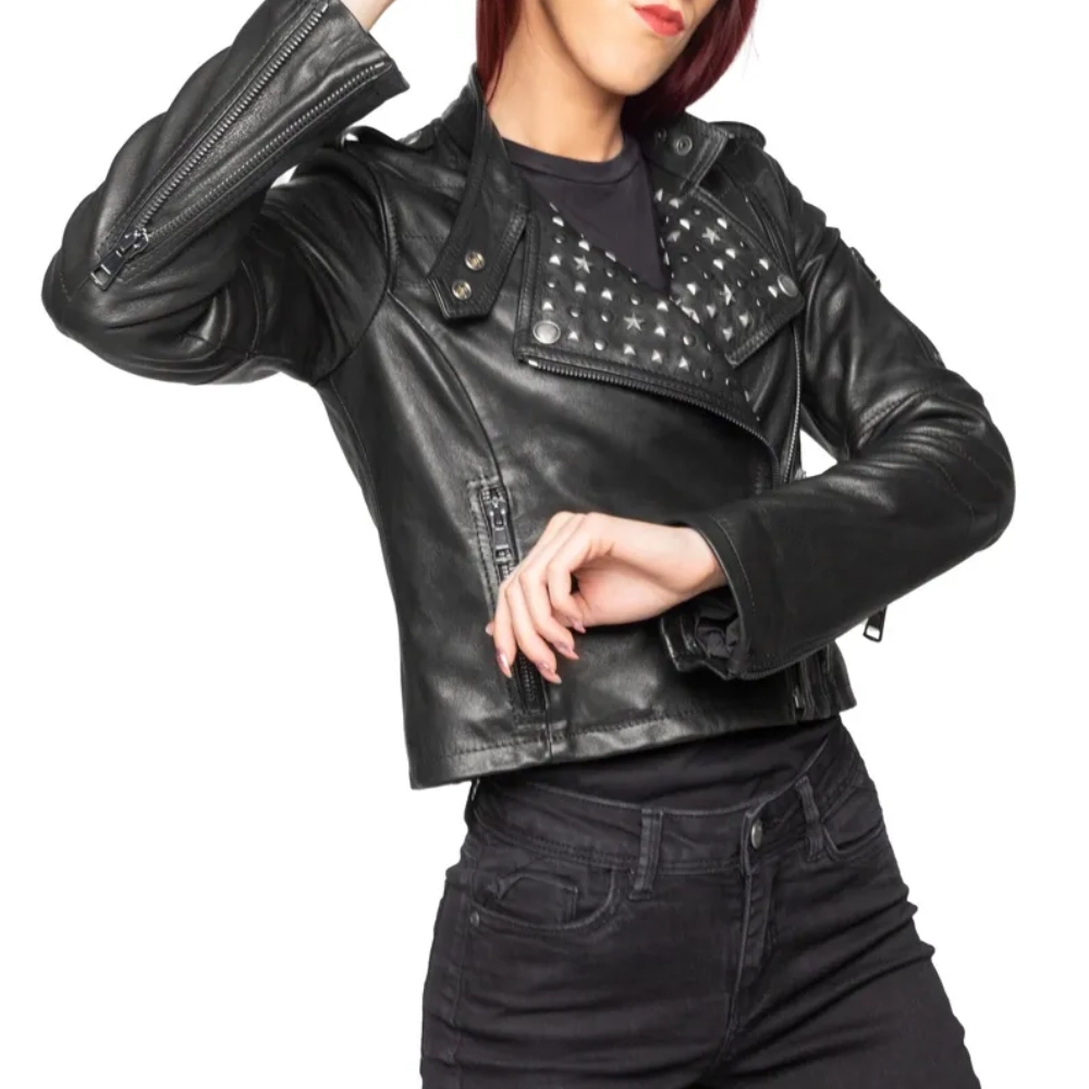 Material girl leather jacket