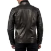 Matthew mcconaughey black leather jacket
