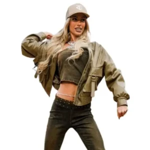 Maxxine dupri green jacket