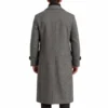 Mayday gray wool peacoat