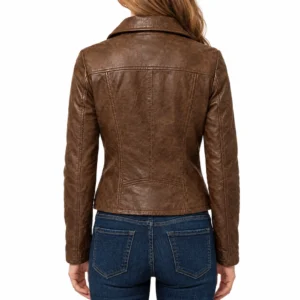 Myka bering brown jacket