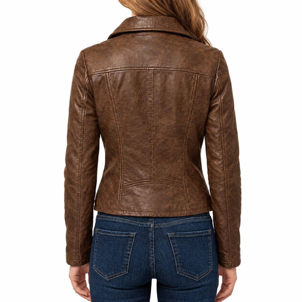 Myka bering brown jacket