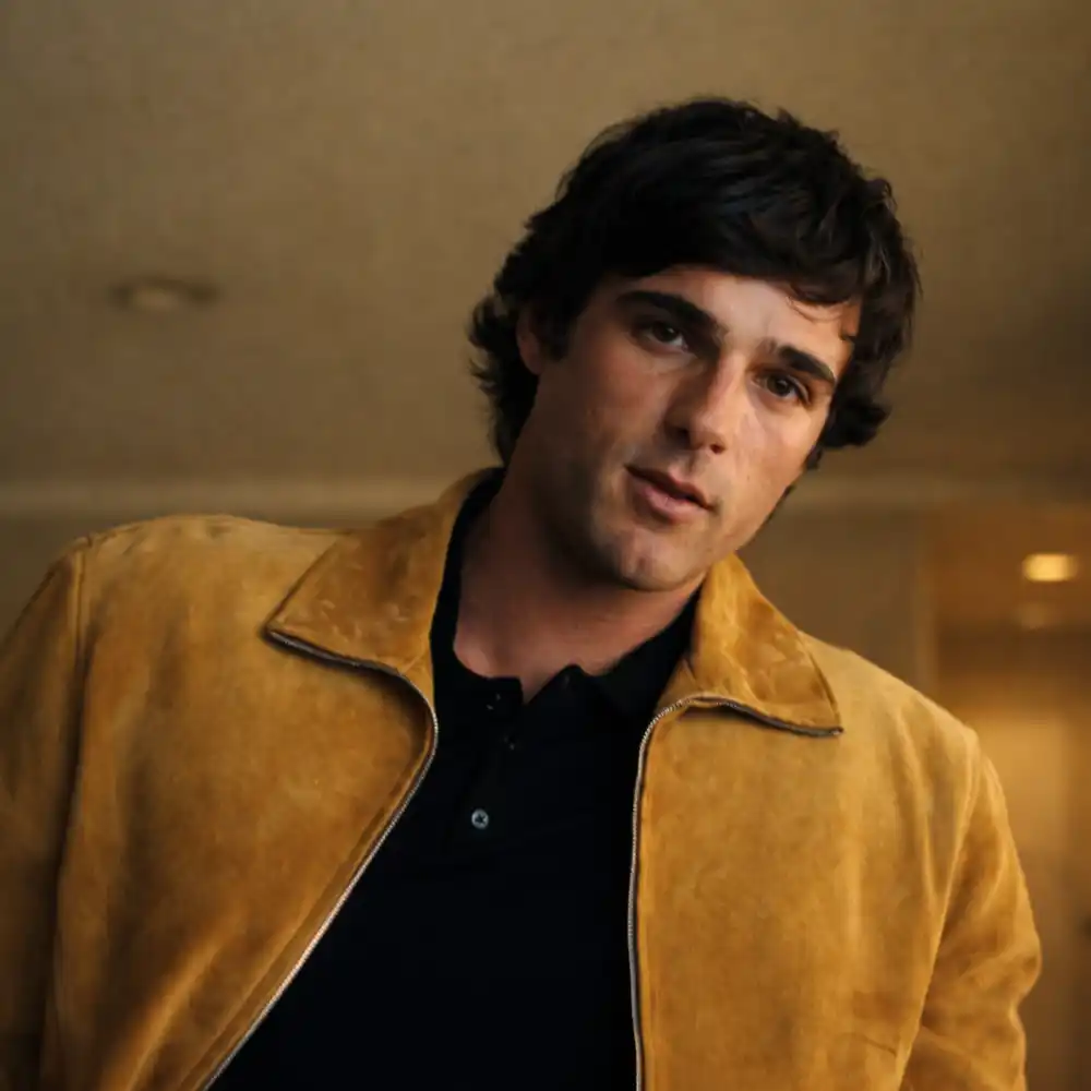 Nate jacobs suede leather jacket