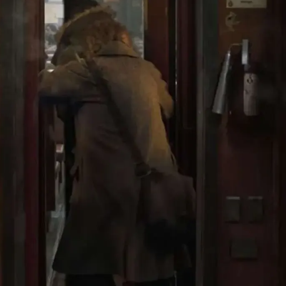 Nikolai ustinov wool peacoat