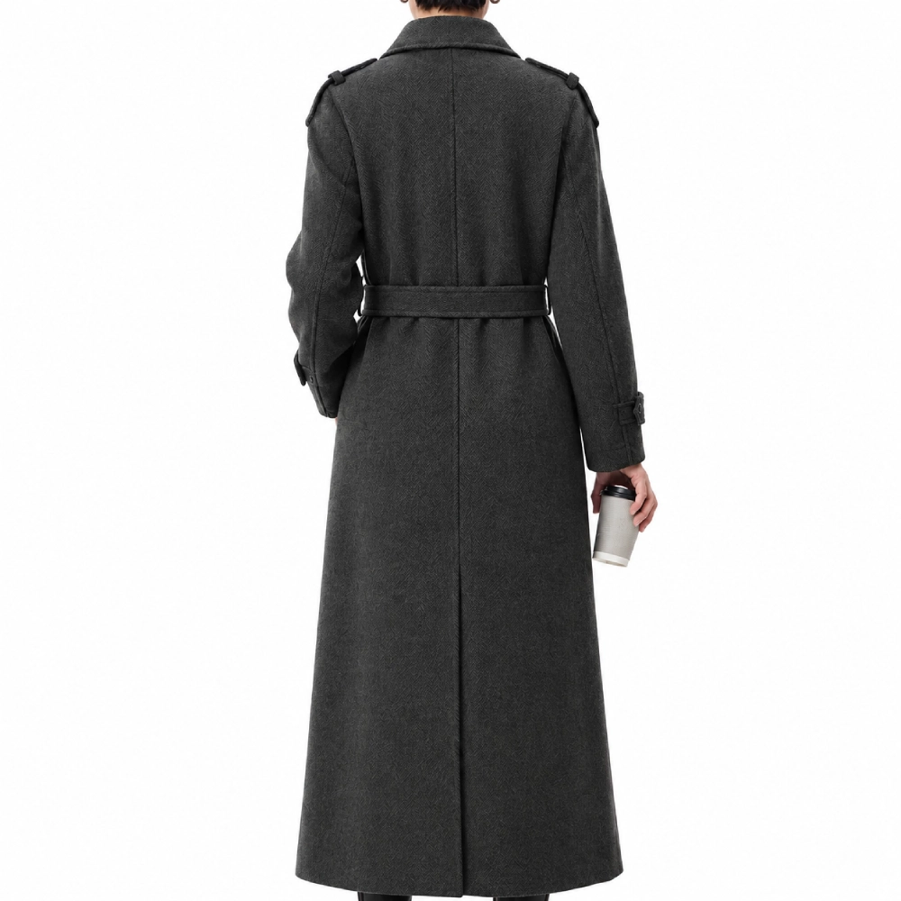 Onem ozulku gray wool coat