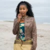 Outer banks leather jacket