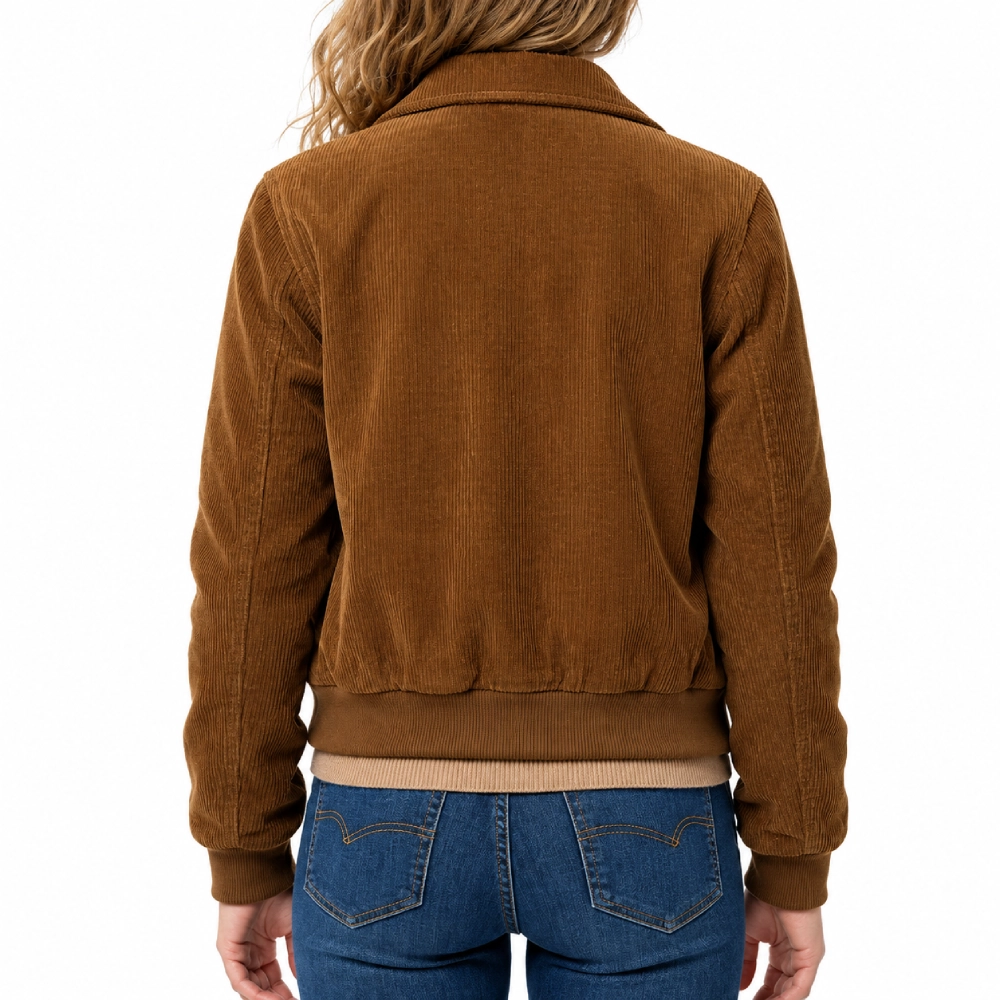 Paula brown corduroy jacket
