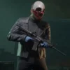Payday 3 black leather jacket