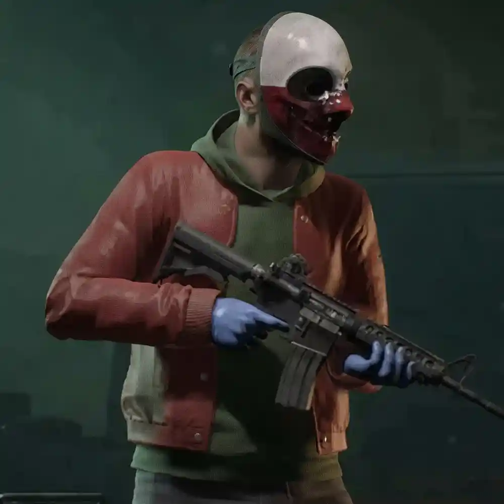 Payday 3 burgundy jacket