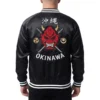 Pete davidson black satin jacket