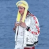 Pete davidson satin jacket