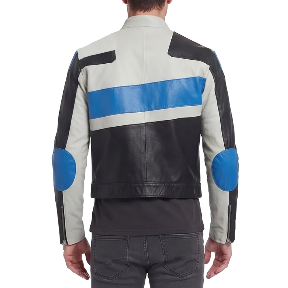 Playboi carti black leather jacket