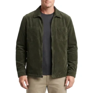 Reacher s04 olive green jacket