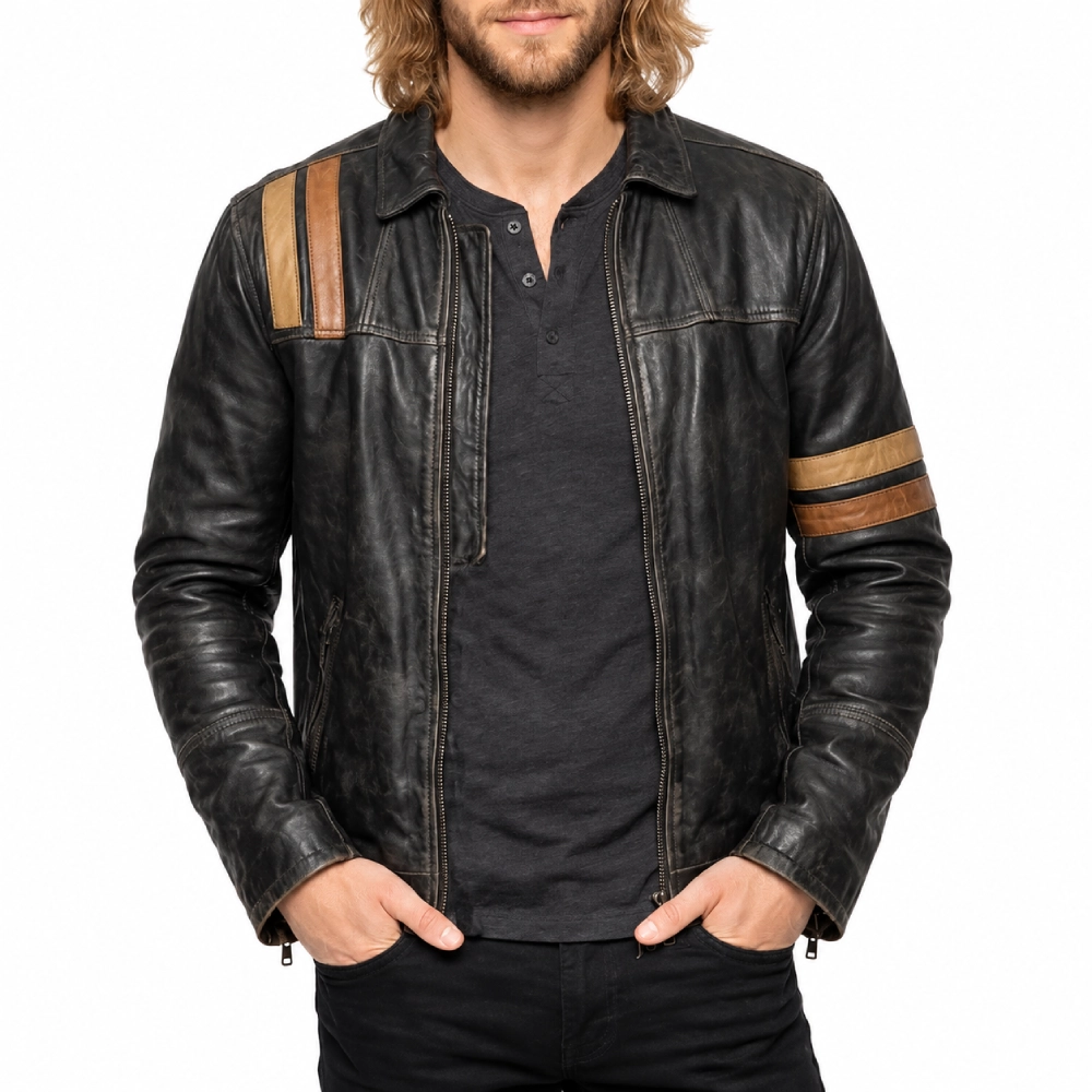 Revelation road leather jacket