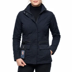 Serena black cotton jacket
