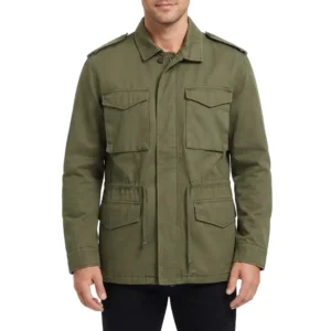 Shorty meeks green cotton jacket