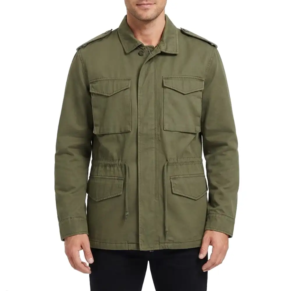 Shorty meeks green cotton jacket