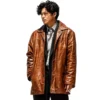 Shun oguri leather coat