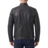 Sid black leather jacket
