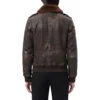 Silo s03 brown leateher jacket