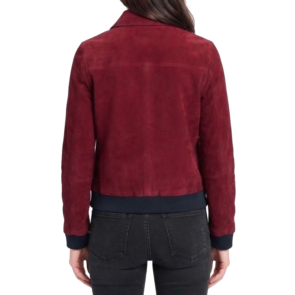 Silo s03 red suede jacket