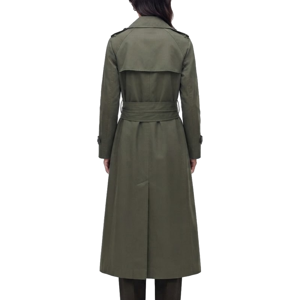 Silo season 3 jessica henwick green cotton coat