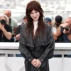 Sophie thatcher leather jacket