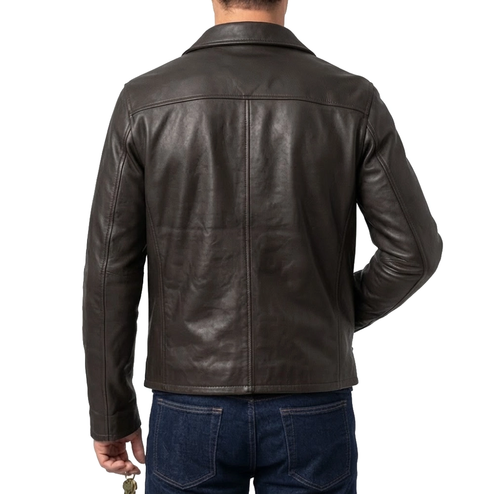 Spartan 2004 black leather jacket